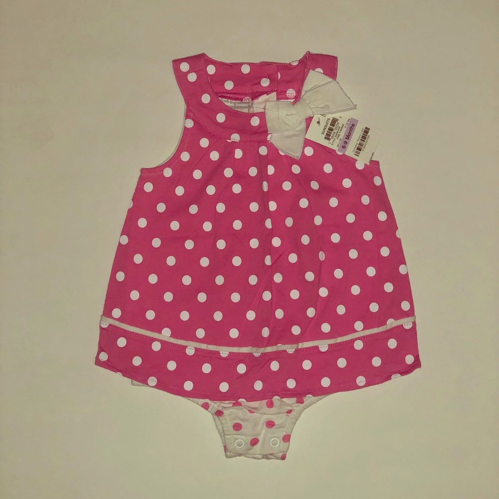 6-9 month onesie for girl.